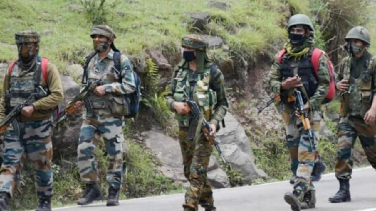 Encounter between terrorists-forces underway in...