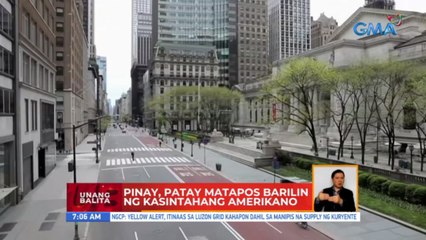 Pinay, patay matapos barilin ng kasintahang Amerikano | UB