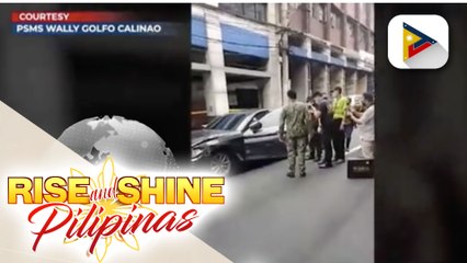 Habulan ng mga pulis sa isang lalaking nagtangkang tumakas matapos mag-amok sa isang motel sa Quezon City, umabot hanggang sa Recto, Maynila