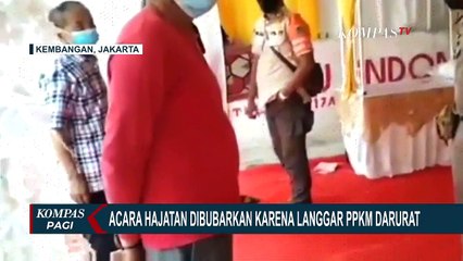 Langgar PPKM Darurat, Acara Resepsi Pernikahan Ini Dibubarkan Satpol PP