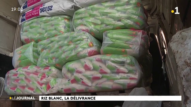 Les livraisons reprennent : ruée sur le riz
