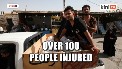 Anger mounts over Iraq’s deadly Covid-19 hospital fire