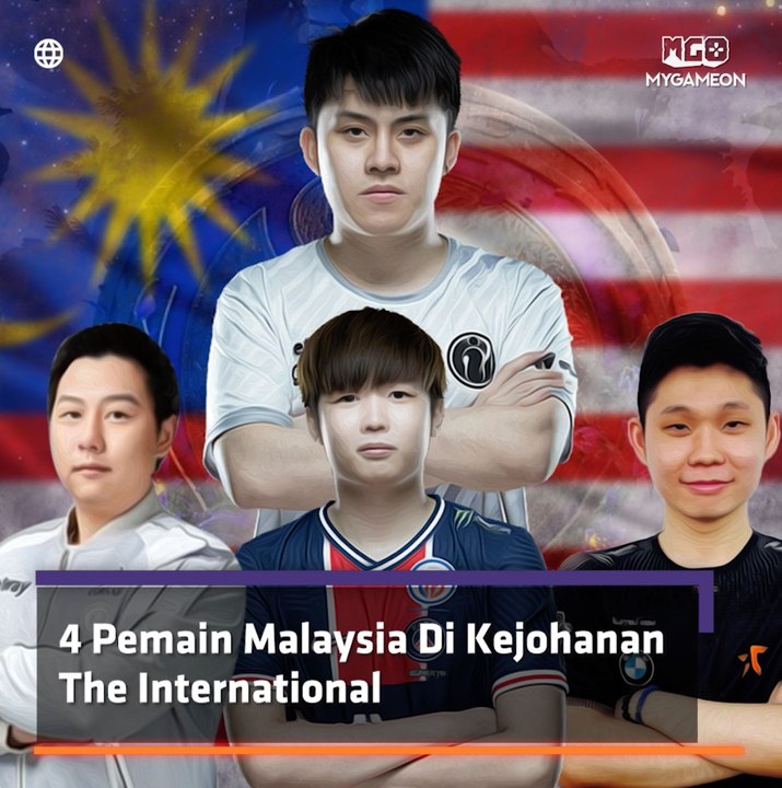 Ini dia 4 pemain Malaysia layak ke The International 10