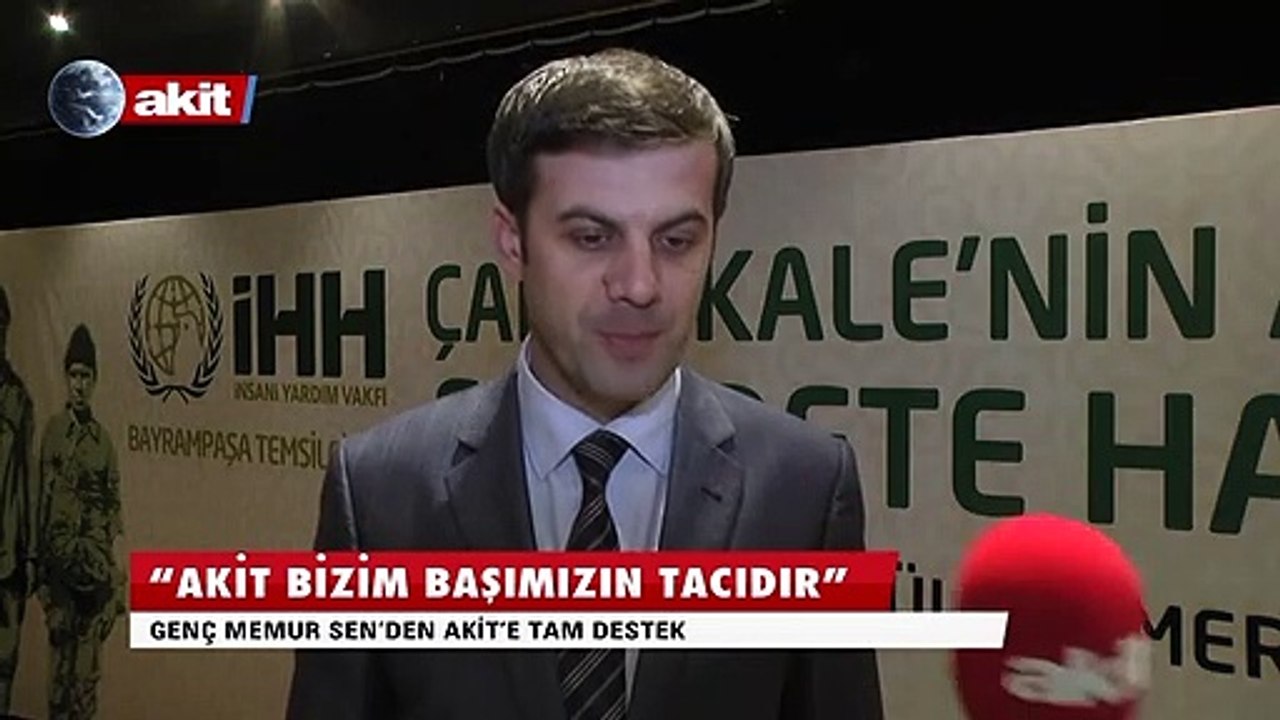 GENÇ MEMUR SEN'DEN AKİT'E TAM DESTEK