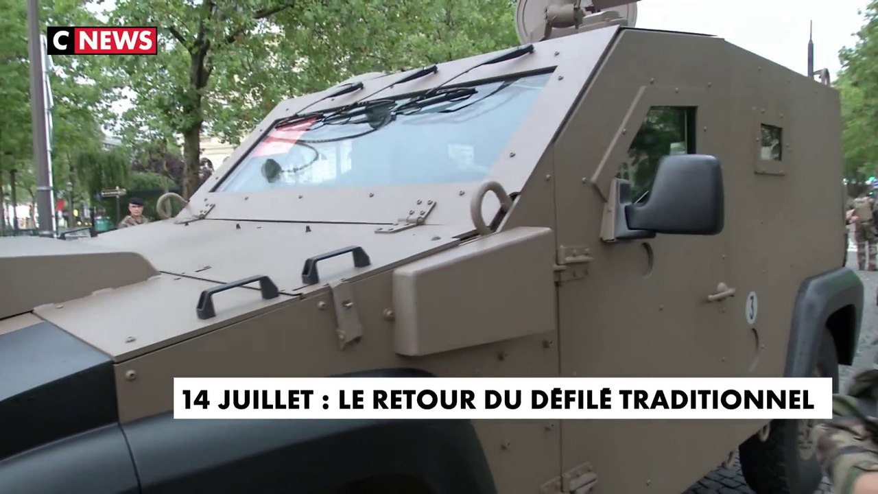 Le chef Lucas présente le PVP, qui va défiler à l'occasion du 14 juillet