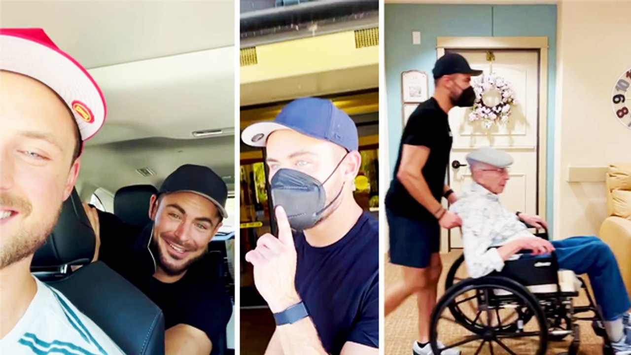 Zac Efron And His Brother Dylan Sneaks Out Their Grandpa From Nursing Home For Fun
