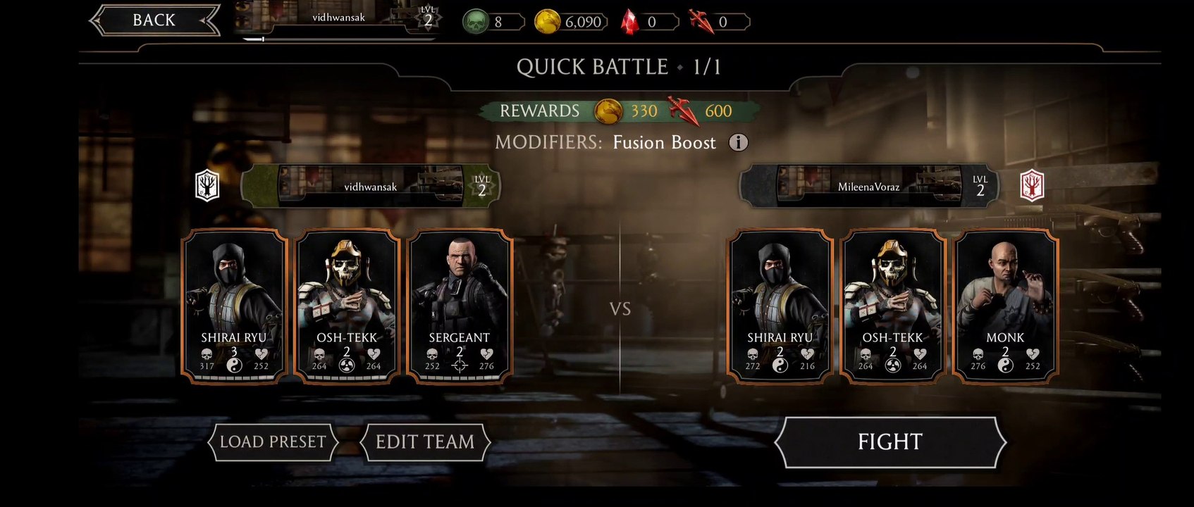 MORTAL KOMBAT : The Ultimate Fighting Part 2