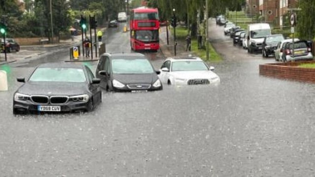 America hit by floods due to heavy downpour in several areas