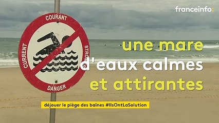À Lacanau, les nageurs sauveteurs font de la prévention contre les risques liées aux baïnes