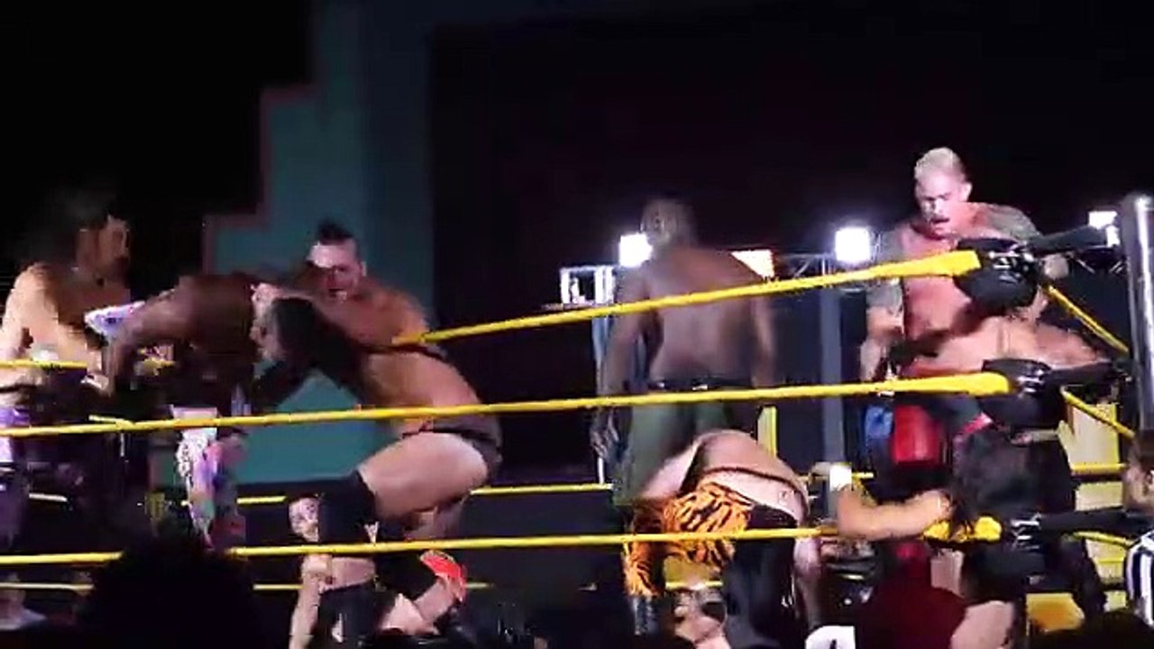 WWE's NEW GIANT in NXT Battle Royal