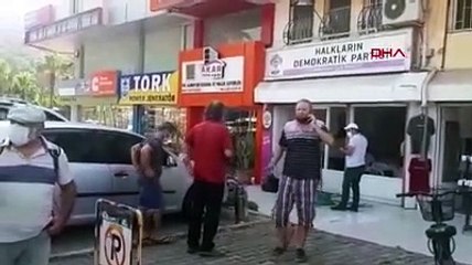 Marmaris’te HDP binasına silahlı saldırı