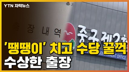 [자막뉴스] '땡땡이' 치고 수당 꿀꺽...구청의 수상한 출장 / YTN