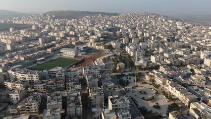 Afrin ilçe merkezi yıllar sonra elektriğe kavuştu, bölge halkının hayatı kolaylaştı (1)
