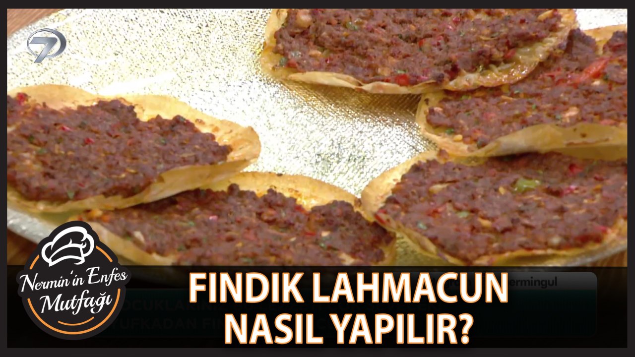 En Kolay Fındık Lahmacun Tarifi | Evde Kolay Lahmacun Yapımı