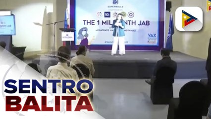 Download Video: Total doses administered sa bansa, 14-M na ayon kay Sec. Dizon; 1-M mark pagdating sa pagbabakuna vs. COVID-19, naabot ng isang mall