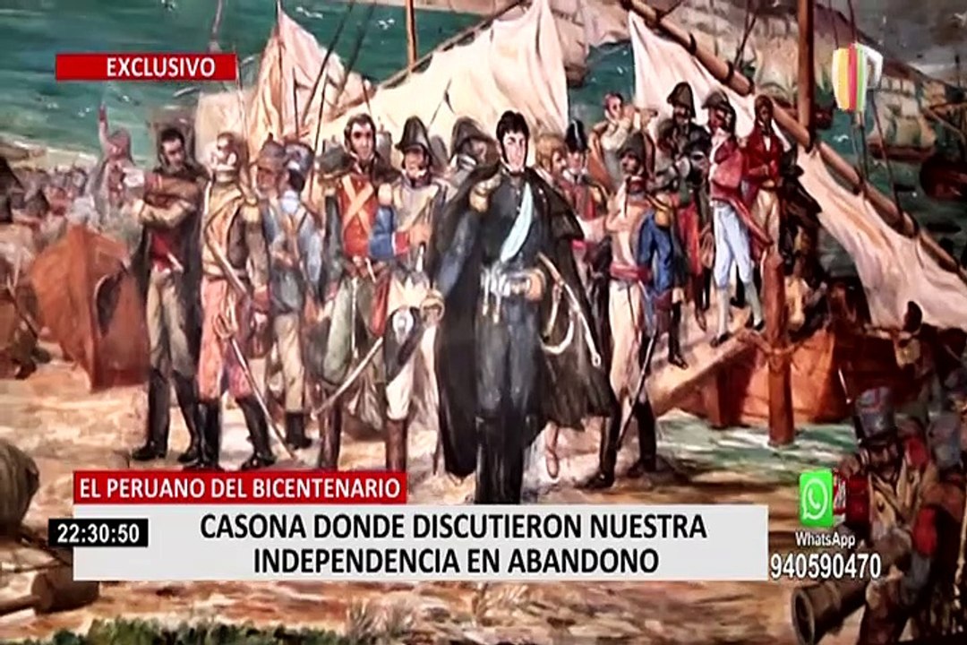 Casona donde se discutieron temas de nuestra Independencia luce en total abandono