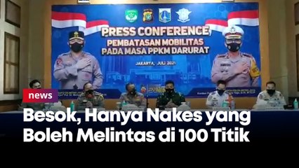 Polda Metro Jaya Tambah Pos Penyekatan PPKM Darurat Jadi 100 Titik