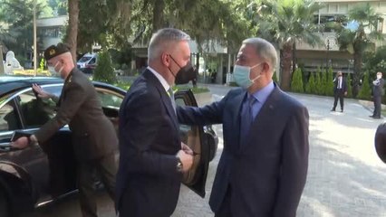 Milli Savunma Bakanı Akar'dan İtalyan mevkidaşına sürpriz "EURO 2020" kutlaması