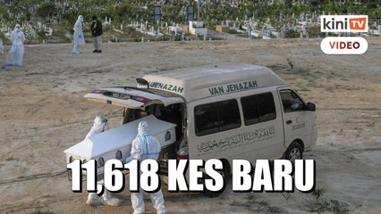 11,618 kes baru Covid-19, pecah rekod lagi