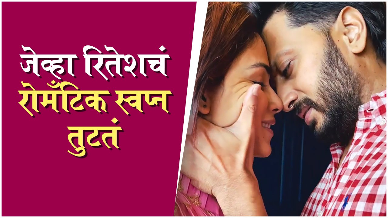 Riteish & Genelia Deshmukh's Romantic Moment Gets Ruined By their Dog | Filhaal 2 Challenge