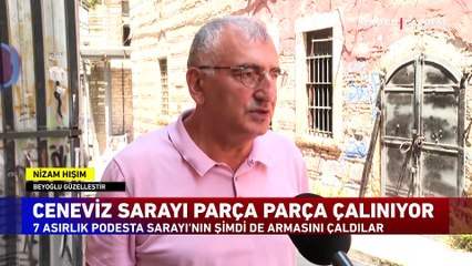 İstanbul'da tarihi ayıp! Sarayın armasını çaldılar