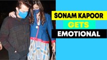 Sonam Kapoor gets emotional as she meets her father Anil Kapoor after almost a year