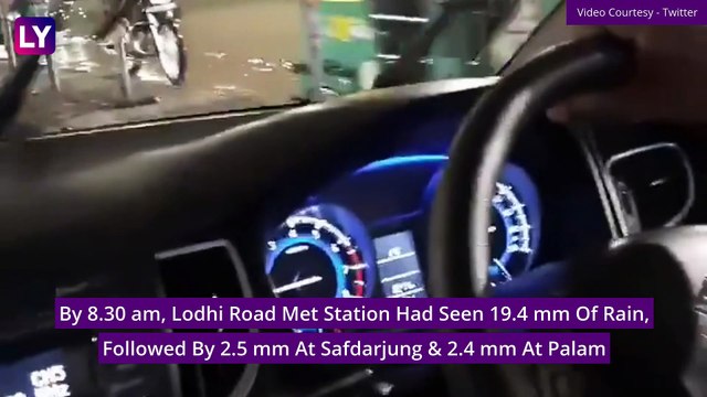 Delhi: After Endless Wait, Monsoon Showers Arrive In National Capital; Several Areas Witness Waterlogging, Traffic Jams