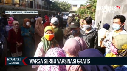 Anggota DPR RI, Beri Vaksin Gratis Warga Kab. Bandung
