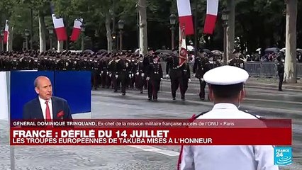 14 juillet : la "Task Force Takuba" a lancé le défilé à pied sur les Champs-Elysées