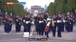 Défilé des «héros du quotidien», des gendarmes qui se distingués par leurs actions