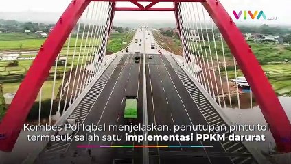 Tidak Mudik, Tol Jawa Tengah Akan Ditutup 16-22 Juli 2021