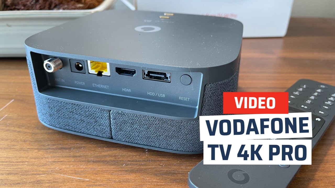 El nuevo decodificador Vodafone TV 4K Pro - Vídeo Dailymotion