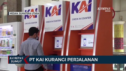 PT KAI Kurangi Rute Selama PPKM Darurat di Medan