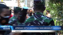 Panglima TNI dan Kapolri Tinjau Vaksinasi Mahasiswa