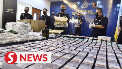 Penang cops bust two drug syndicates, seize drugs worth RM3.6mil