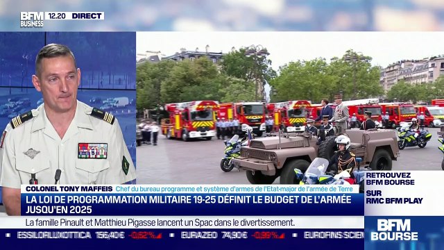 Colonel Tony Maffeis (Armée de Terre): Les programmes Scorpion et Titan visent la modernisation de l'armée de Terre - 14/07