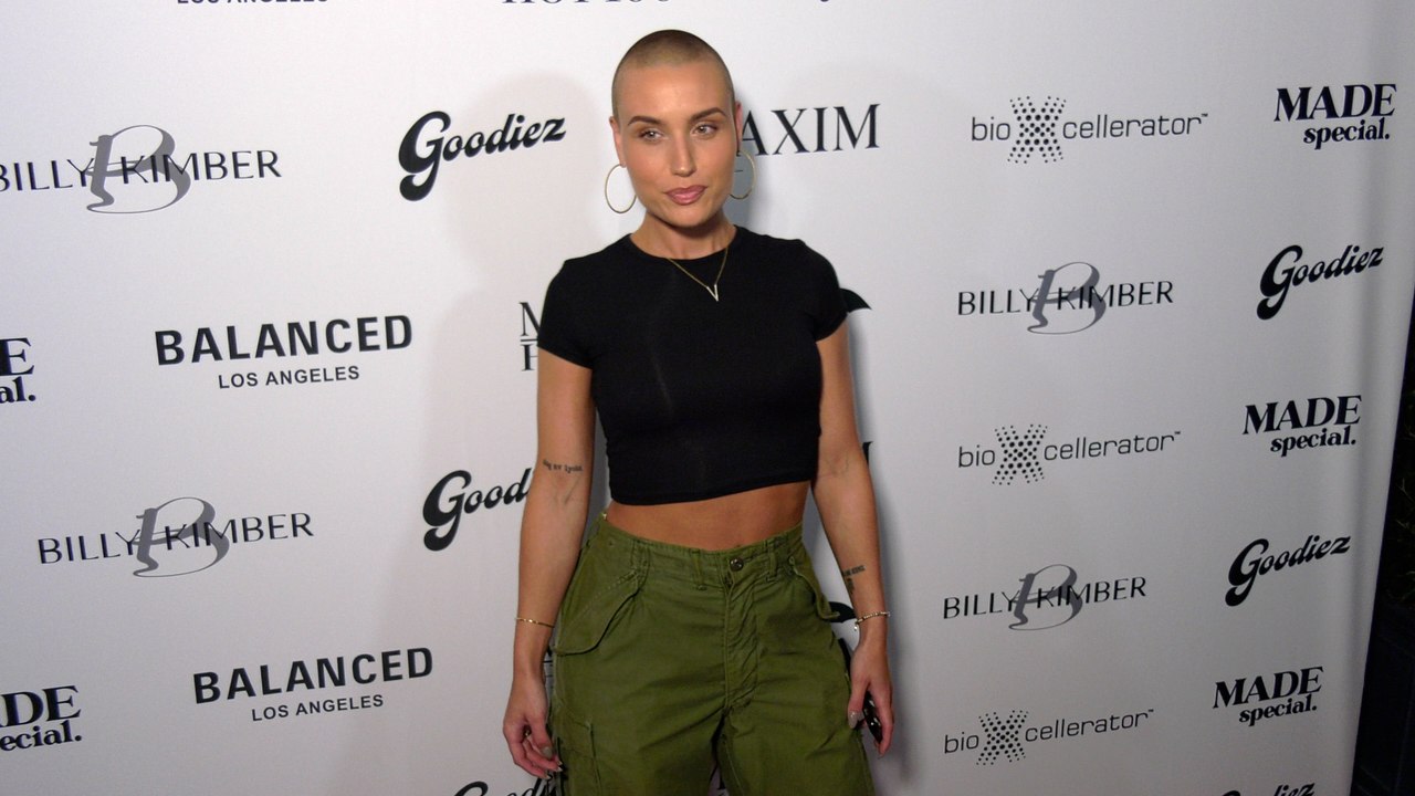 Vendela Lindblom 2021 Maxim Hot 100 Event Red Carpet Fashion - video ...