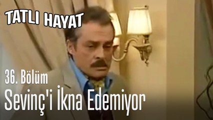 Sevinç'i ikna edemiyor - Tatlı Hayat 36. Bölüm