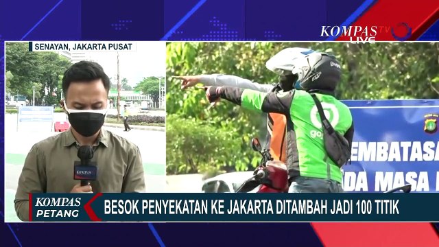 Penyekatan ke Jakarta Ditambah Jadi 100 Titik