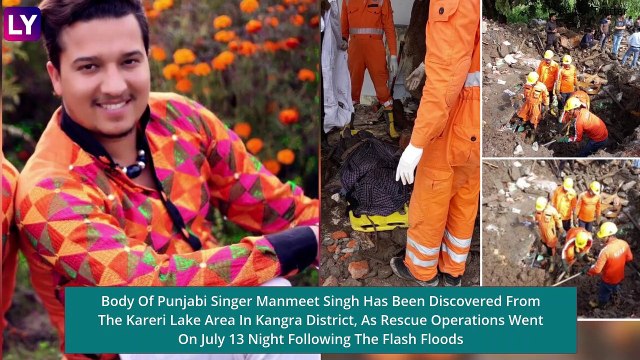 Manmeet Singh, Punjabi Sufi Singer's Body Found In Kareri Lake, Kangra After Flash Floods In Dharamshala, Himachal Pradesh