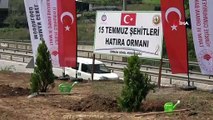 15 Temmuz Şehitleri Hatıra Ormanı’na yeni fidanlar