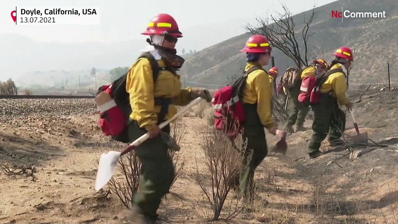 Small town in North California devastated by wildfire