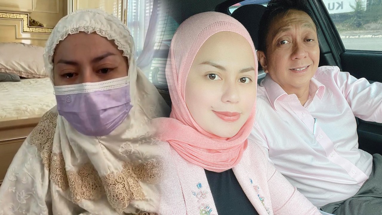 Tangisan Rebecca Nur Al Islam... tak sanggup lepaskan suami derita Covid-19