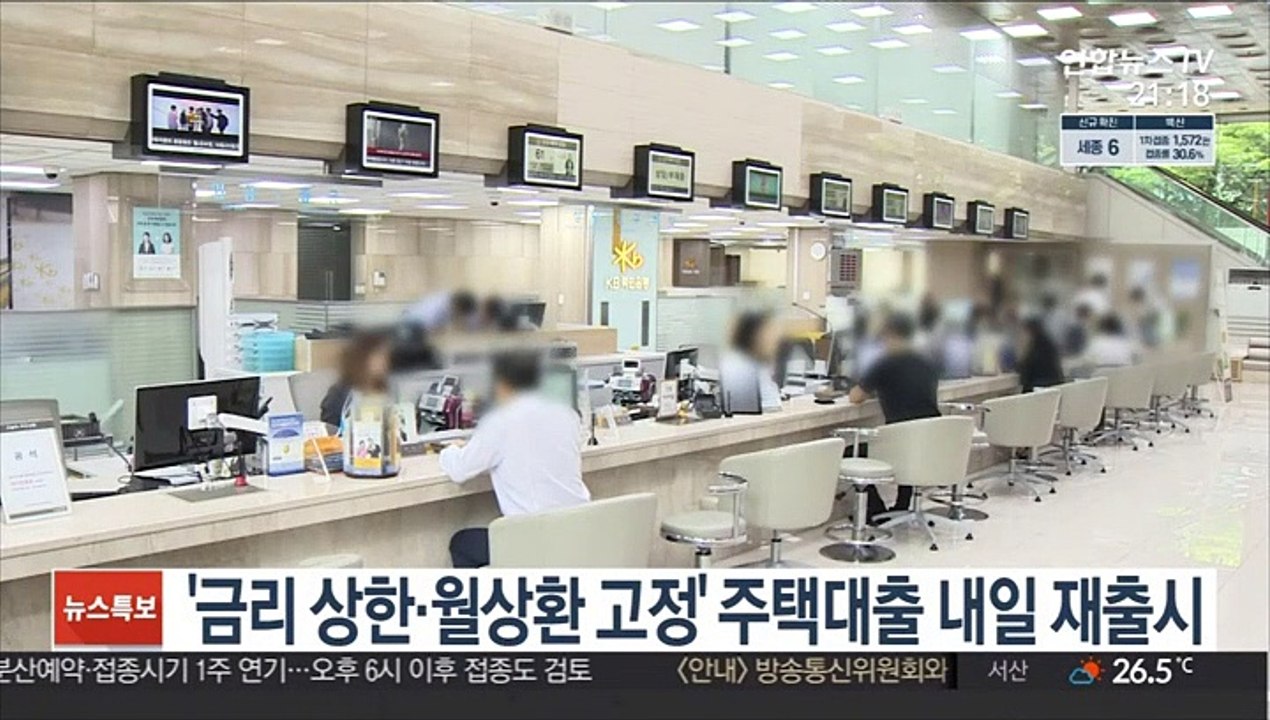 '금리 상한·월상환 고정' 주택대출 내일 재출시