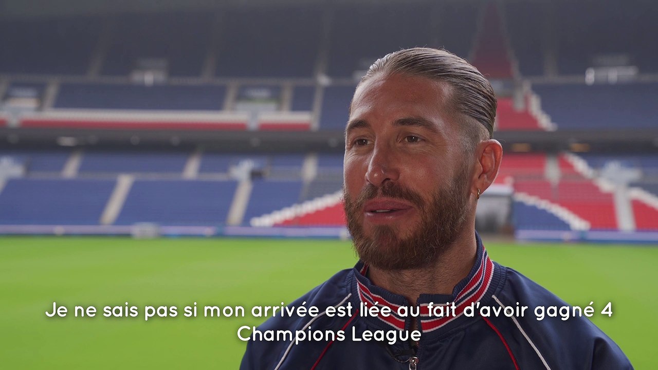 Sergio Ramos : "Je veux continuer de gagner dans la vie et je pense venir dans l'équipe idoine pour cela"