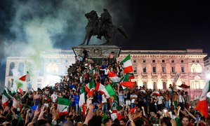 'You can't feel better than this': Italians celebrate Euro 2020 victory