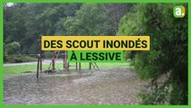 Lessive: des scouts inondés et évacués