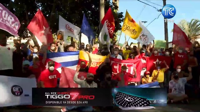 Varios países reaccionan ante protestas en Cuba