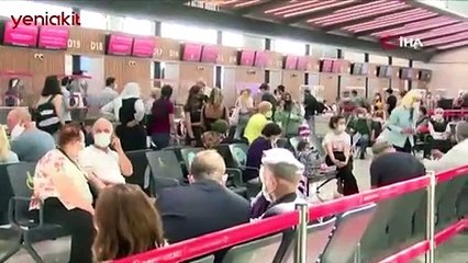 9 günlük Kurban Bayramı tatili öncesi İstanbul Havalimanı'nda yoğunluk