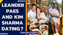 Leander Paes and Kim Sharma's pictures from their Goa holiday hint at dating| Oneindia News